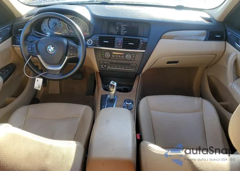 2012 BMW X3 xDrive35I z USA, uszkodzony, nr VIN 5UXWX7C50CL736105